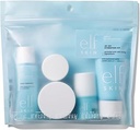 e.l.f. SKIN Holy Hydration! Jet Set Hydration Kit, Travel Friendly Hydrating Skincare Set, Face Cleanser, Balm, Moisturizer, Eye Cream & Night Cream, Vegan & Cruelty-Free