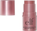 e.l.f. Monochromatic Multi Stick, Creamy, Lightweight, Versatile, Luxurious, Adds Shimmer, Easy To Use On The Go, Blends Effortlessly, Sparkling Rose, 0.17 Oz