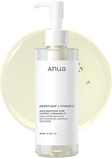 Anua Heartleaf Pore Control Cleansing Oil, Oil Cleanser for Face, Makeup Blackhead Remover, Korean Skin Care 6.76 fl oz(200ml) (original)