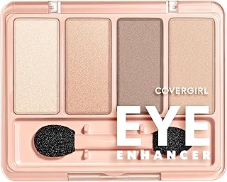 Covergirl Eye Enhancers Eye Shadow Palette, Natural Nudes, 0.19 Ounce