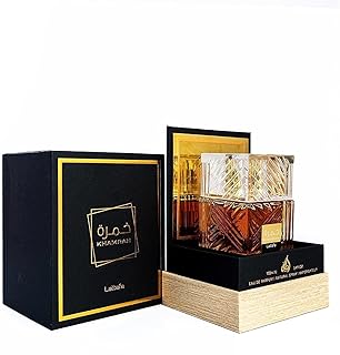 Lattafa Khamrah - Vanilla, Warm Spicy, Amber, Cinnamon - Eau de Parfum Long-Lasting Fragrance for Unisex, 3.40 Ounce / 100 ml