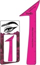Eyeliner Stencils Pencil Liquid Waterproof Tool For Liner Makeup Brush Pen Stamp Thin Sharpener Cat Eyes Small Angled Wing Tip | Real Beginners Techniques Eye Shadow Lines Gel Eyebrow Pomade Black