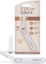 Finishing Touch Flawless Bikini Shaver and Trimmer Hair Remover for Women, Dry Use Electric Razor, Personal Groomer for Intimate Ladies Shaving, No Bump, Smooth Shave