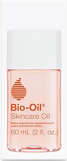 Bio-Oil Skincare Body Oil Serum, Face and Body Moisturizer with Vitamin E & A, for Scars, Stretch Marks, Sensitive Skin, All Skin Types, Dermatologist Recommended, Non-Comedogenic, 2 Oz