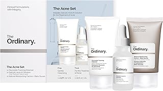 The Acne Set, 3-Step Skin Regimen with Glucoside Foaming Cleanser, Salicylic Acid 2% Solution, and Natural Moisturizing Factors + Beta Glucan | Skin Care Set