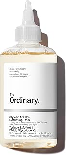 The Ordinary Glycolic Acid 7% Exfoliating Toner, Brightening and Smoothing Daily Toner for More Even-Looking Skin Tone