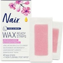 Hair Remover Wax Ready Strips, Face and Bikini Hair Removal Wax Strips, 40 Count