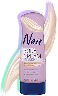 Hair Remover Lotion Cocoa Butter & Vitamin-E 9 Ounce (266ml) (2 Pack)