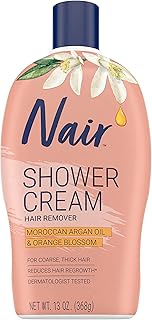 Moroccan Argan Oil Shower Cream Hair Remover, 13.0 oz.