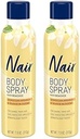 Hair Remover Body Spray, Arm, Leg and Bikini Hair Removal Spray, 7.5 Oz Can (Pack of 2)