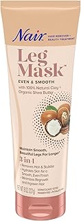 Hair Remover & Beauty Treatment, Leg Mask, Even and Smooth Shea Butter, 8.0oz