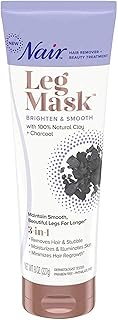Leg Mask Brighten and Smooth, Charcoal, 8 oz (227 g) each (Pack of 2)