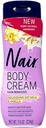 Nourishing Oat Milk & Vanilla Body Cream, Hair Remover 7.9 Oz (224g), White